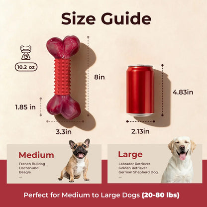Apasiri Durable Chew Toy for Strong Dogs, Sturdy Toy for Large Breeds, Indestructible Chew Toy, Interactive Dog Toy, Dog Teeth Grinding Toy, Large Dog Toy, Dog Birthday Toy