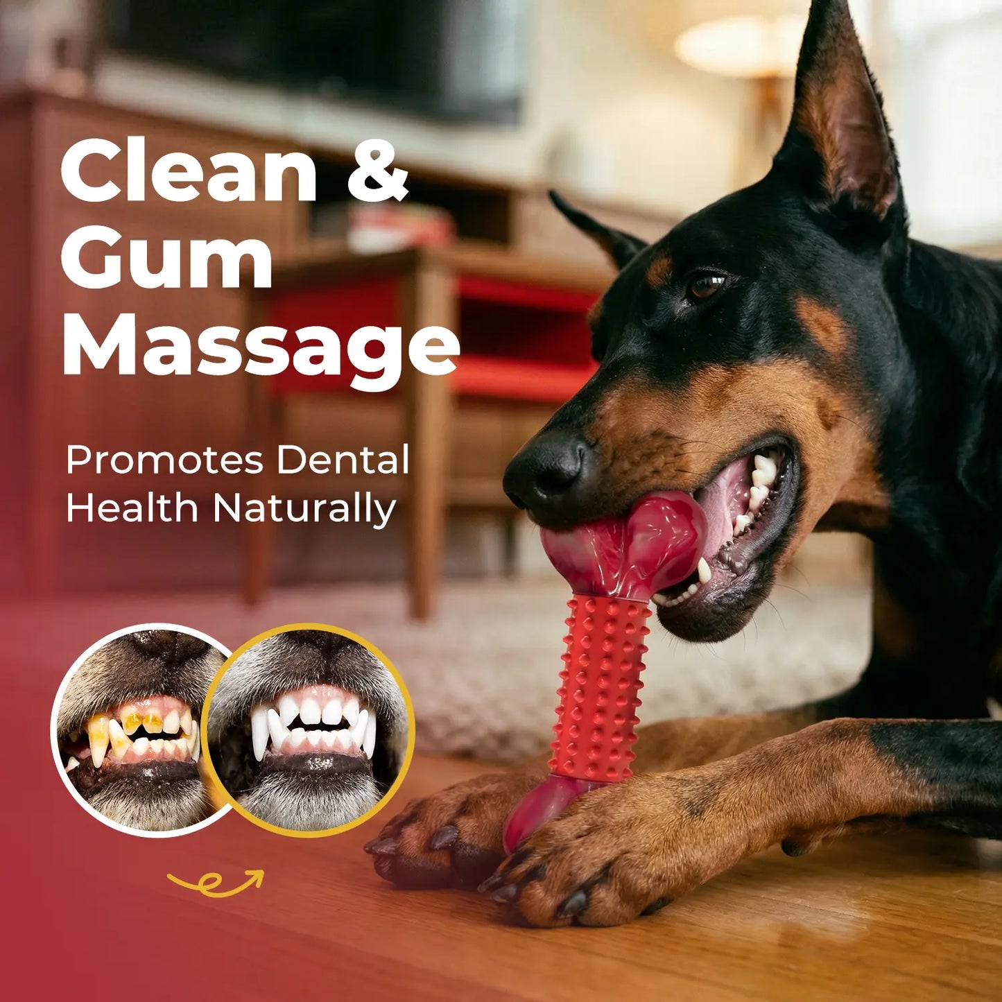 Apasiri Durable Chew Toy for Strong Dogs, Sturdy Toy for Large Breeds, Indestructible Chew Toy, Interactive Dog Toy, Dog Teeth Grinding Toy, Large Dog Toy, Dog Birthday Toy
