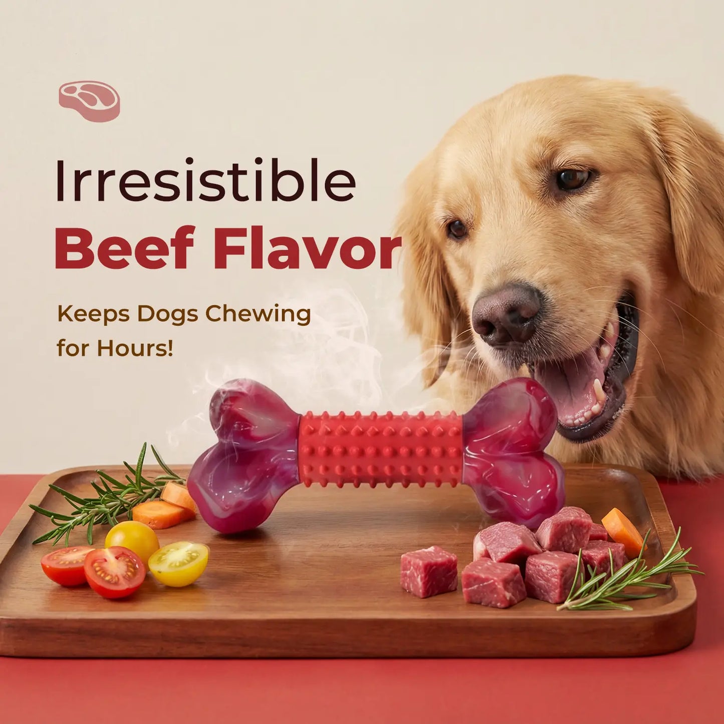 Apasiri Durable Chew Toy for Strong Dogs, Sturdy Toy for Large Breeds, Indestructible Chew Toy, Interactive Dog Toy, Dog Teeth Grinding Toy, Large Dog Toy, Dog Birthday Toy