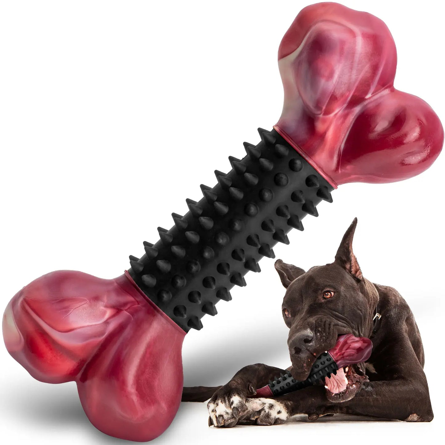 Apasiri Durable Chew Toy for Strong Dogs, Sturdy Toy for Large Breeds, Indestructible Chew Toy, Interactive Dog Toy, Dog Teeth Grinding Toy, Large Dog Toy, Dog Birthday Toy